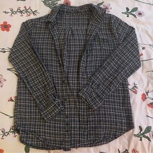 Brandy Melville Flannel (Navy Blue)